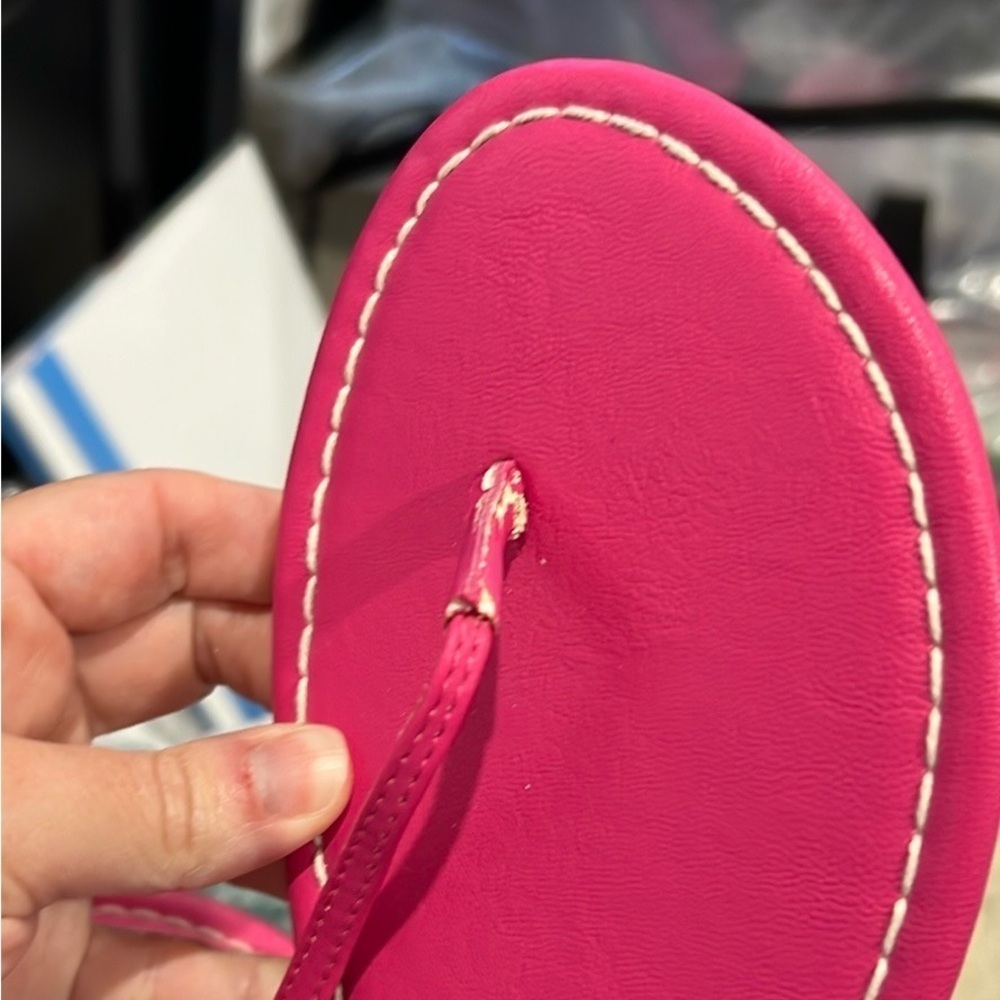 NEW NWT Old Navy women’s sandals pink 9 - Picture 5 of 7